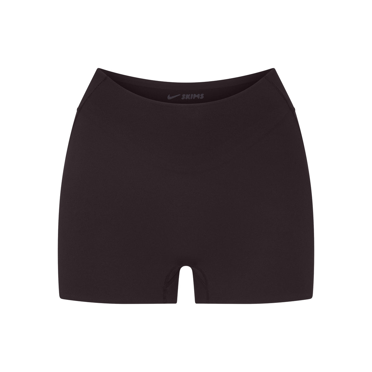 NikeSKIMS STUDIO STRETCH DIPPED 2" SHORT | DARK ROAST
