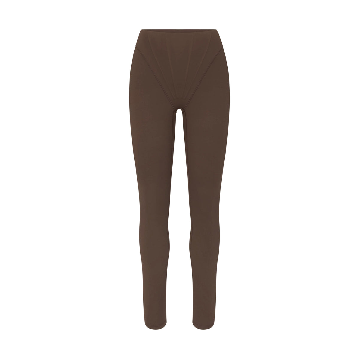 NikeSKIMS MATTE CORSET 26" LEGGING | DARK SEPIA