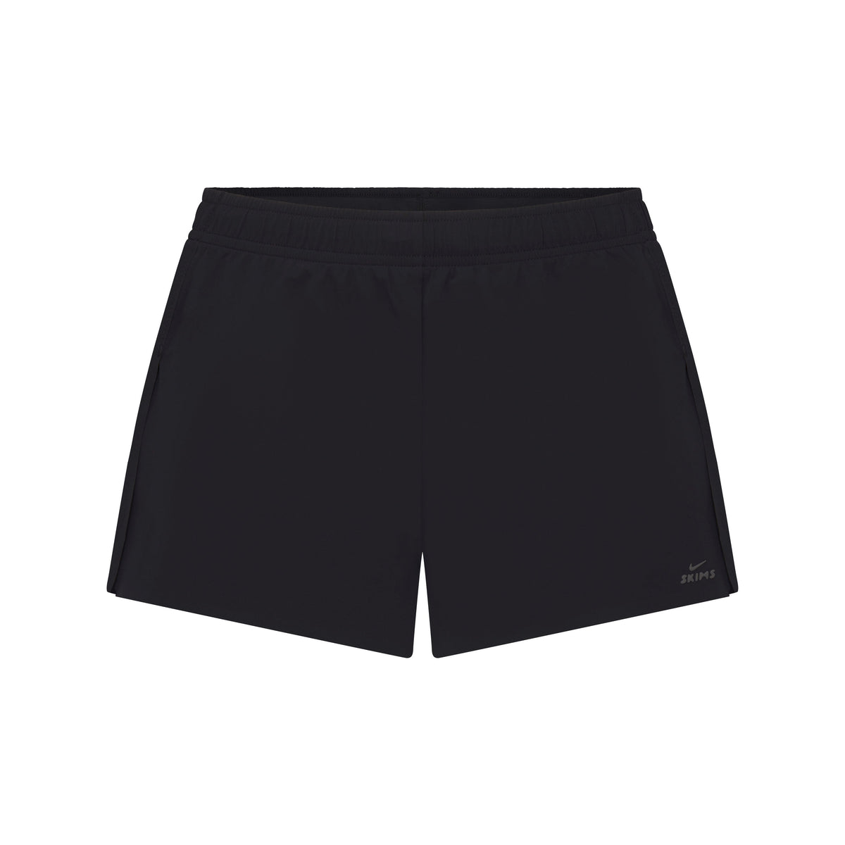 NikeSKIMS STRETCH NYLON RUNNER SHORT | OBSIDIAN