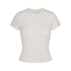 NikeSKIMS MATTE PADDED BABY T-SHIRT | DITSY FLORAL PRINT