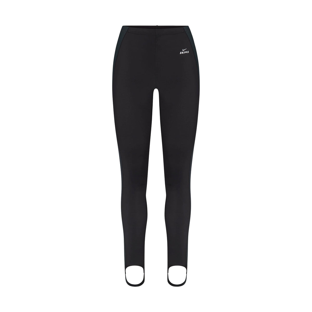 NikeSKIMS SHINE DRAWCORD STIRRUP 26" LEGGING | OBSIDIAN AND DARK TEAL