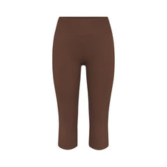 NikeSKIMS MATTE 17" CAPRI LEGGING | DARK SEPIA