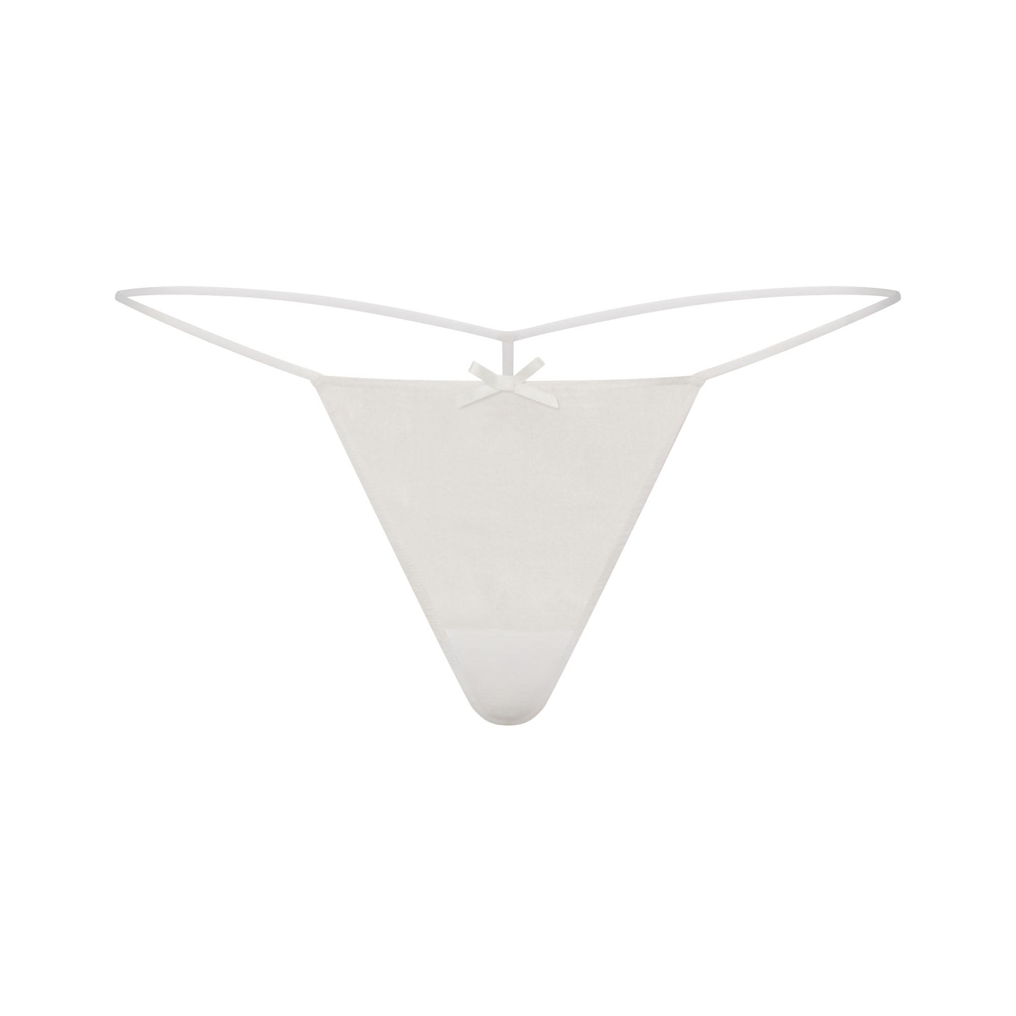 SKIMS ROMANCE BABYDOLL TOP AND STRING THONG SET | IVORY