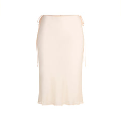SKIMS ROMANCE TIE SIDE MIDI SKIRT | PRIMROSE