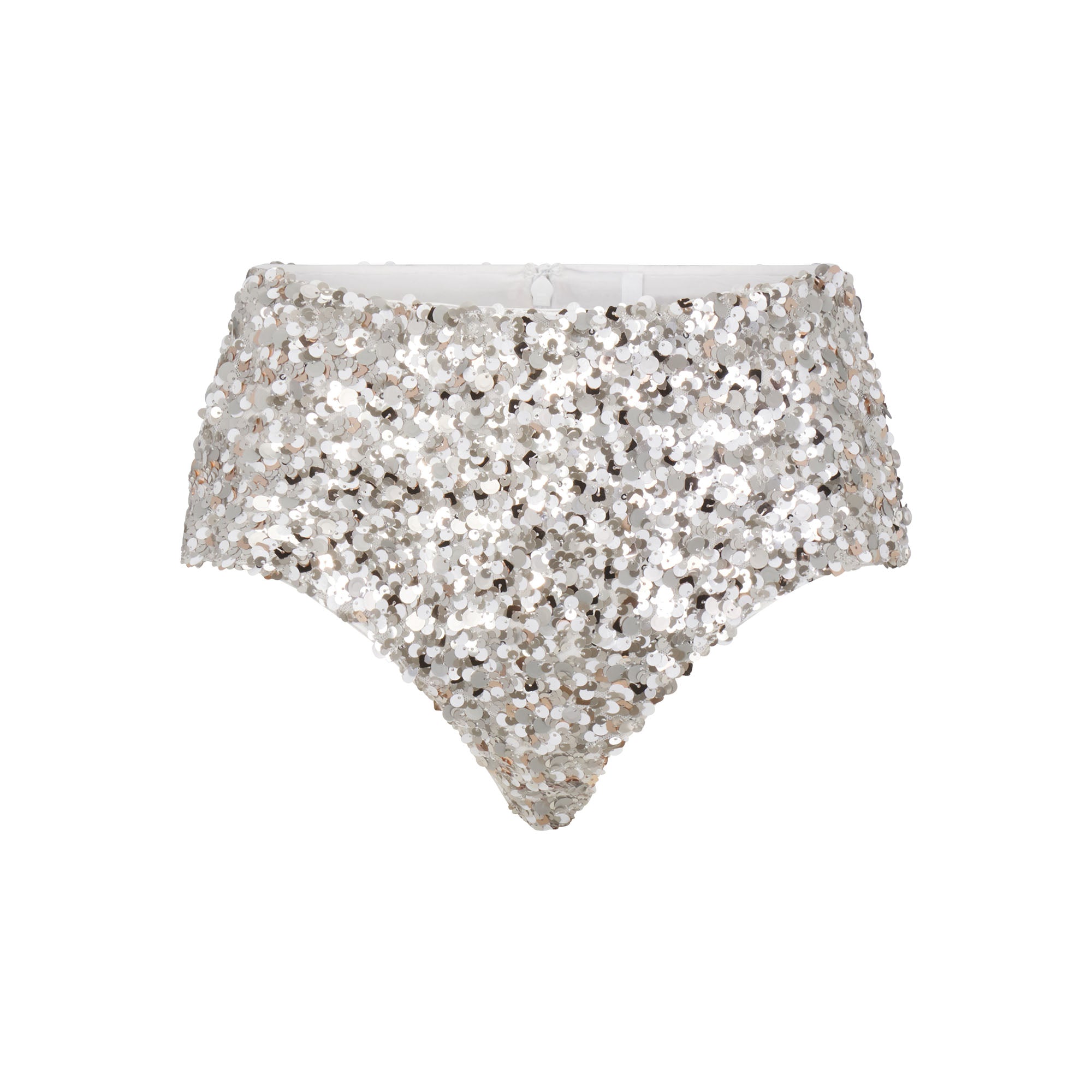 NOVELTY INTIMATES SEQUIN BRALETTE AND HIPSTER SET | SNOW