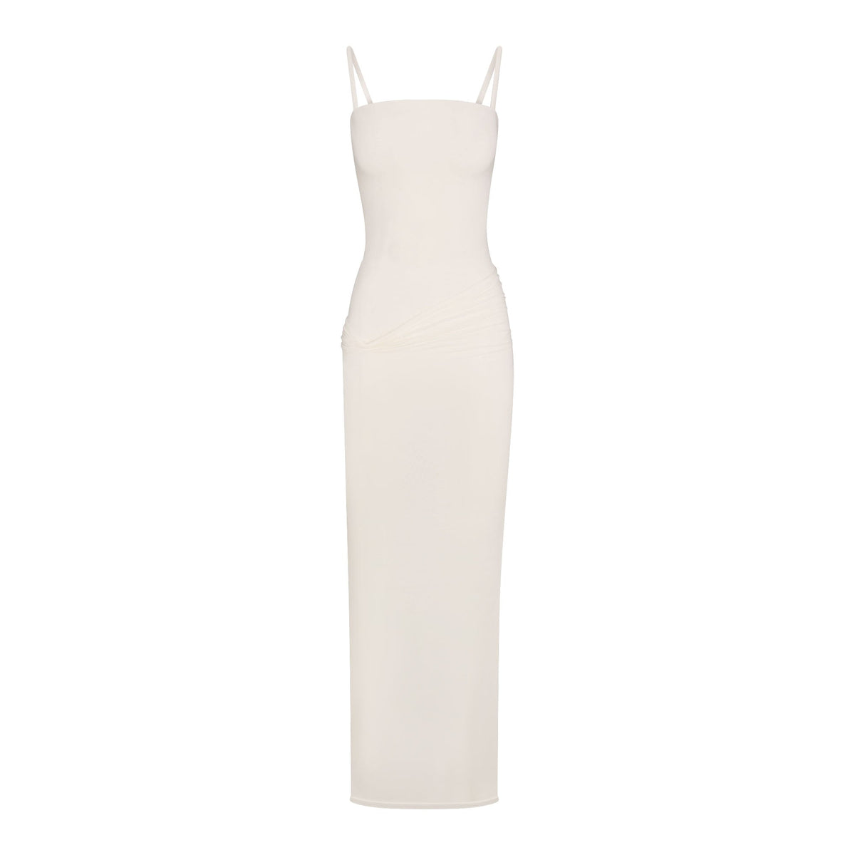 VETTESE X SKIMS SHEER MODAL LONG DRESS | ECRU