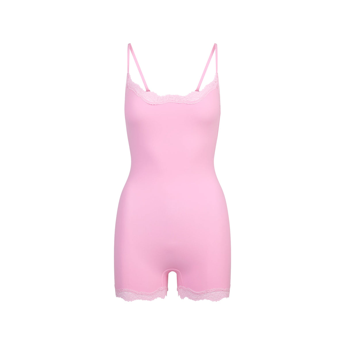 FITS EVERYBODY LACE ONESIE | BUBBLE GUM TONAL