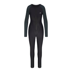 NikeSKIMS SHINE ZIP FRONT LONG ONE PIECE | OBSIDIAN AND DARK TEAL