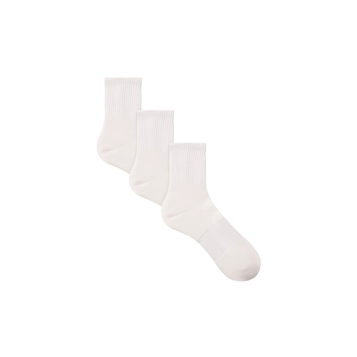 MENS 3/4 CREW SOCK 3-PACK | CHALK