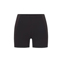 NikeSKIMS MATTE SHINE MIX 2" SHORT | OBSIDIAN AND IGNEOUS