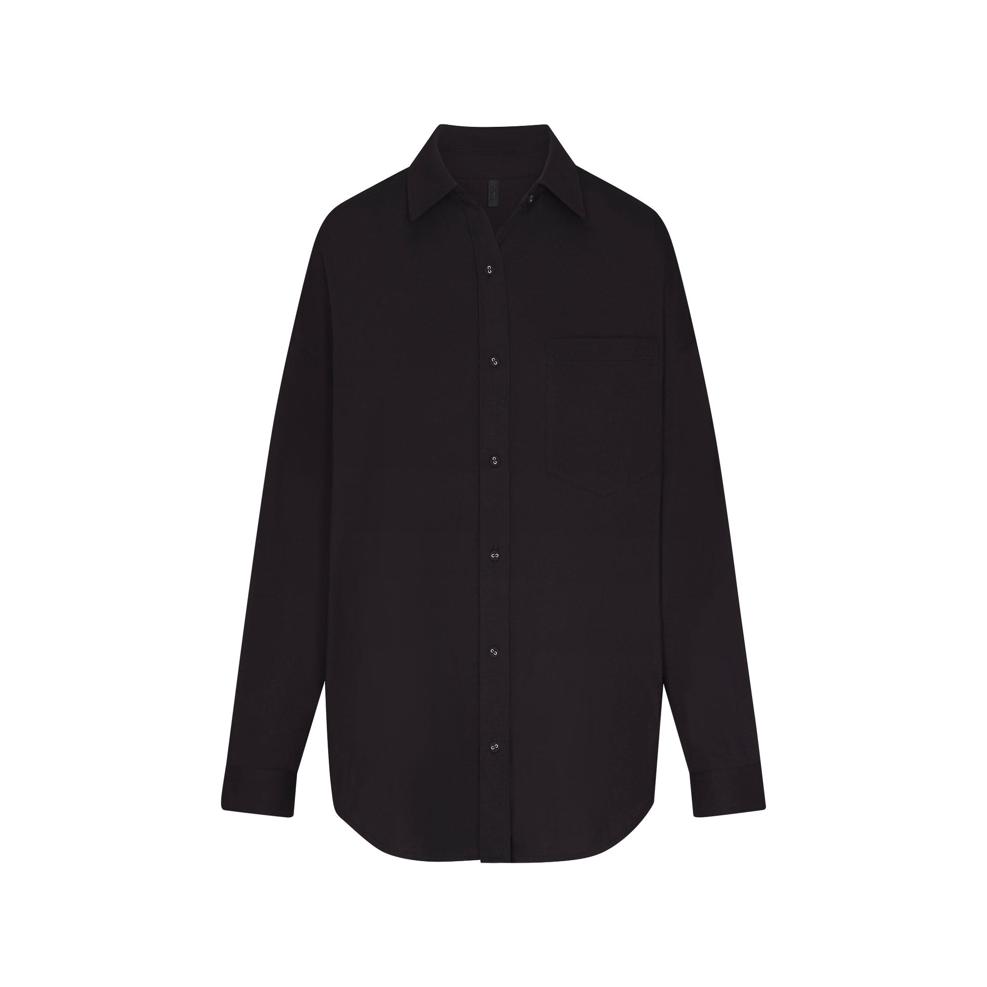 ORGANIC COTTON SLEEP LONG SLEEVE SET | OBSIDIAN