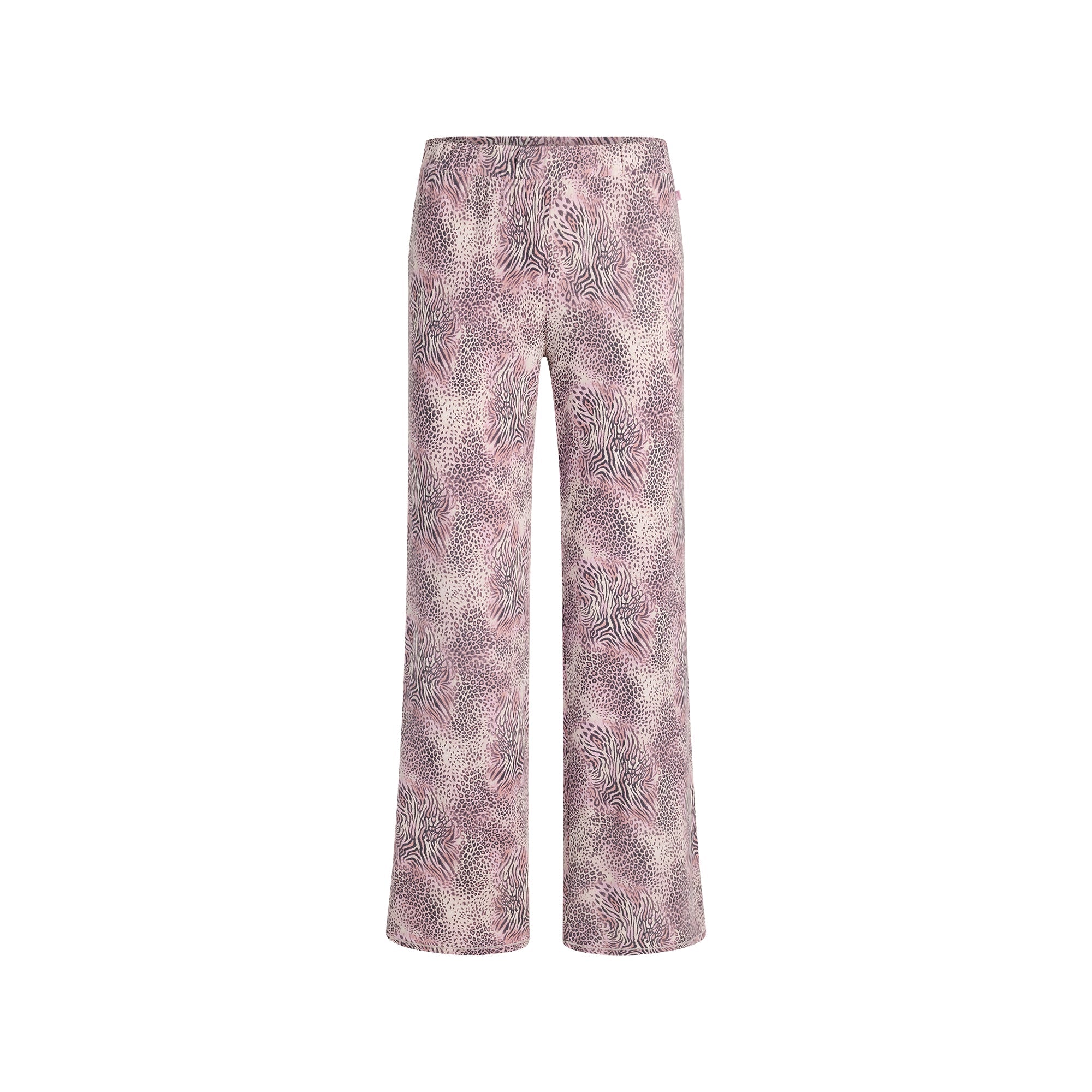 SKIMS SLEEP LONG SLEEVE BUTTON UP SET | BLOOM MINI MULTI ANIMAL