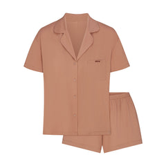 ORGANIC COTTON SLEEP SHORT SLEEVE SET | SIENNA