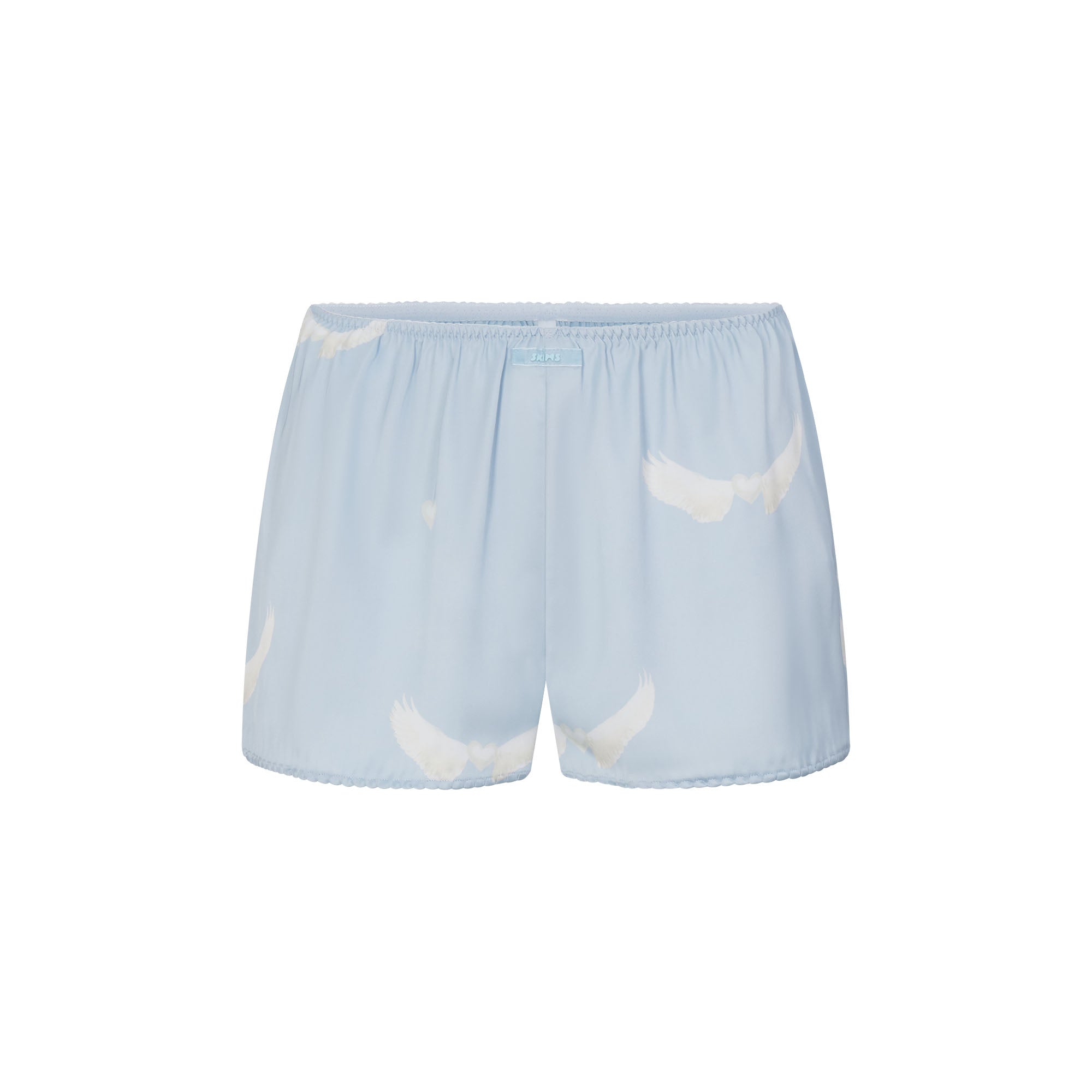 WOVEN SHINE CAMI AND SHORT SLEEP SET | AERO WING HEARTS PRINT
