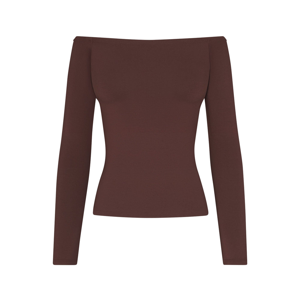 SMOOTH LAYERS OFF THE SHOULDER TOP | COCOA