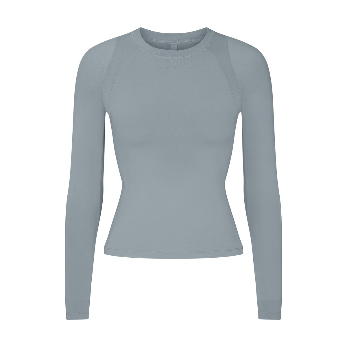 NikeSKIMS AIRY LONG SLEEVE CREW NECK TOP | WASHED PACIFIC