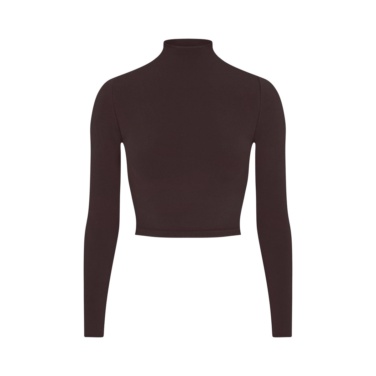 NikeSKIMS VINTAGE SEAMLESS MOCK NECK CROP TOP | PHOENIX