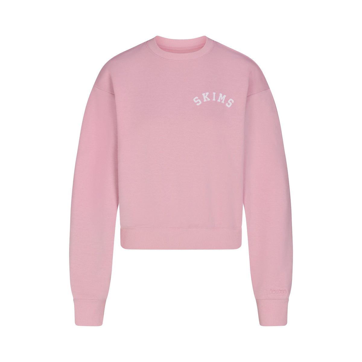 COTTON FLEECE LOGO CLASSIC CREWNECK | HALITE WITH SNOW LOGO