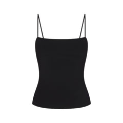 REFINED KNIT CAMI | OBSIDIAN