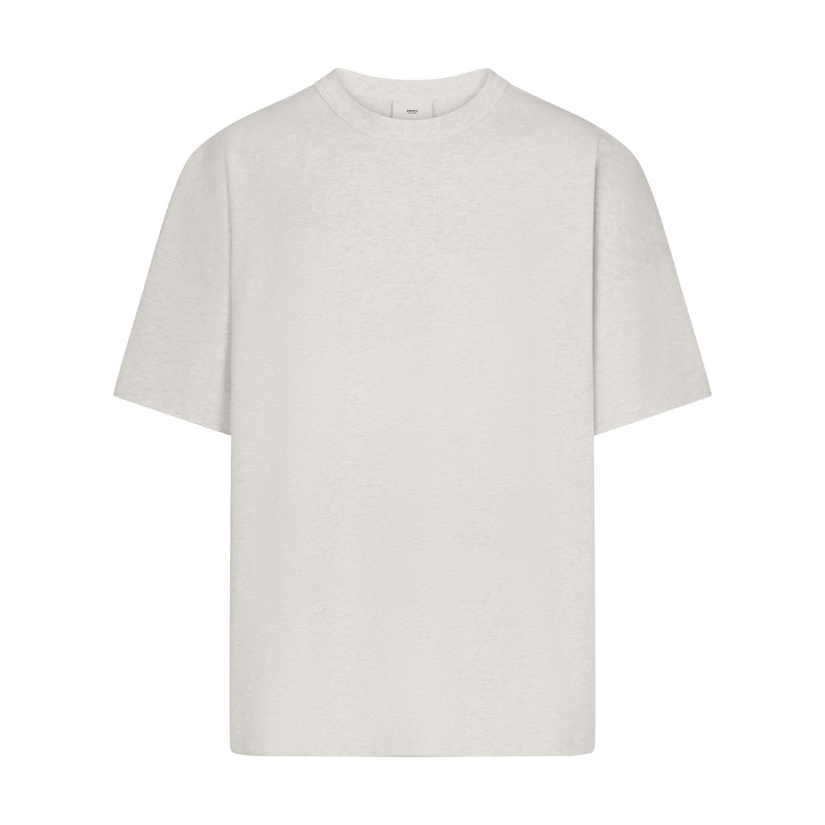 JERSEY LOUNGE MENS OVERSIZED T-SHIRT | CHALK HEATHER