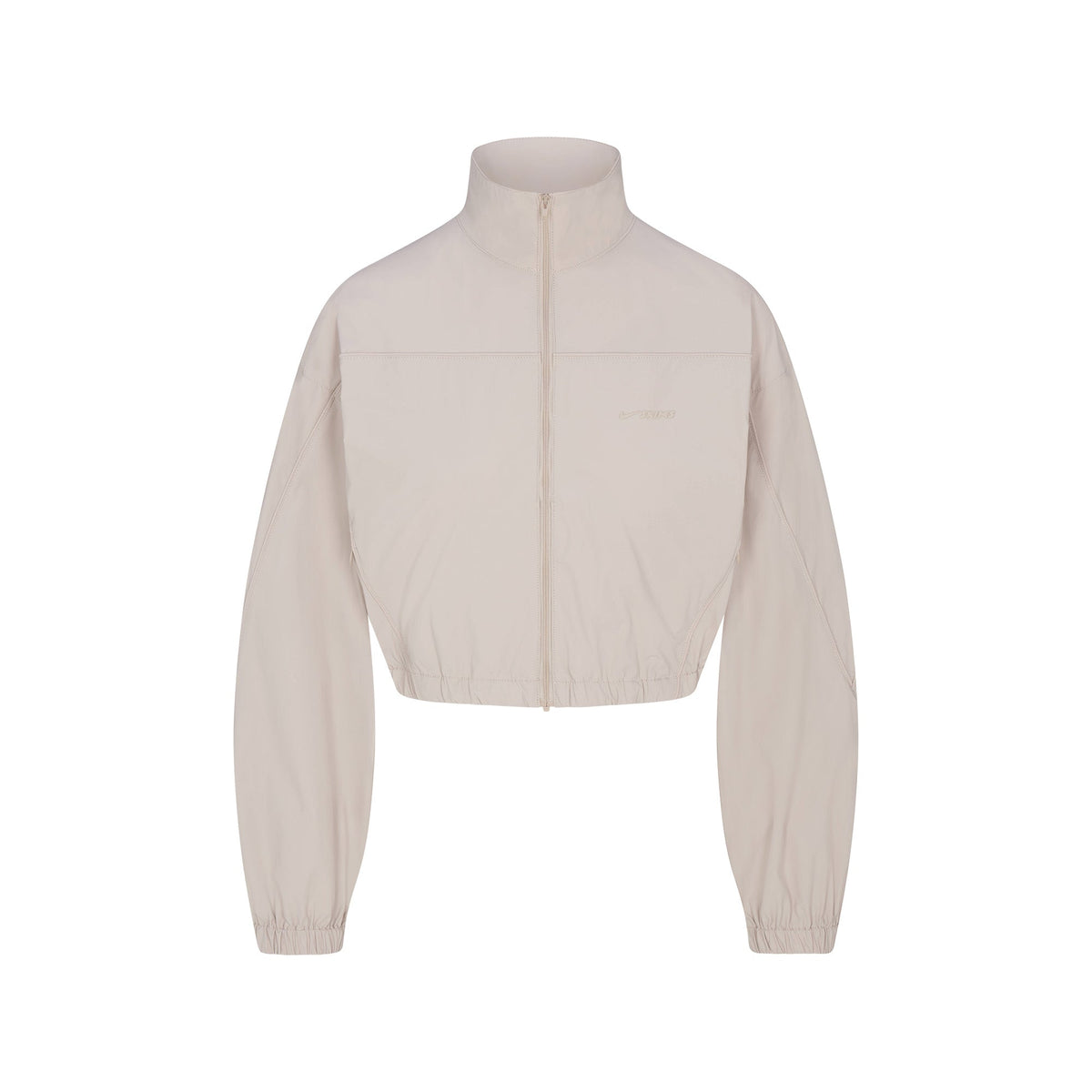 NikeSKIMS WOVEN NYLON CROP JACKET | STONE