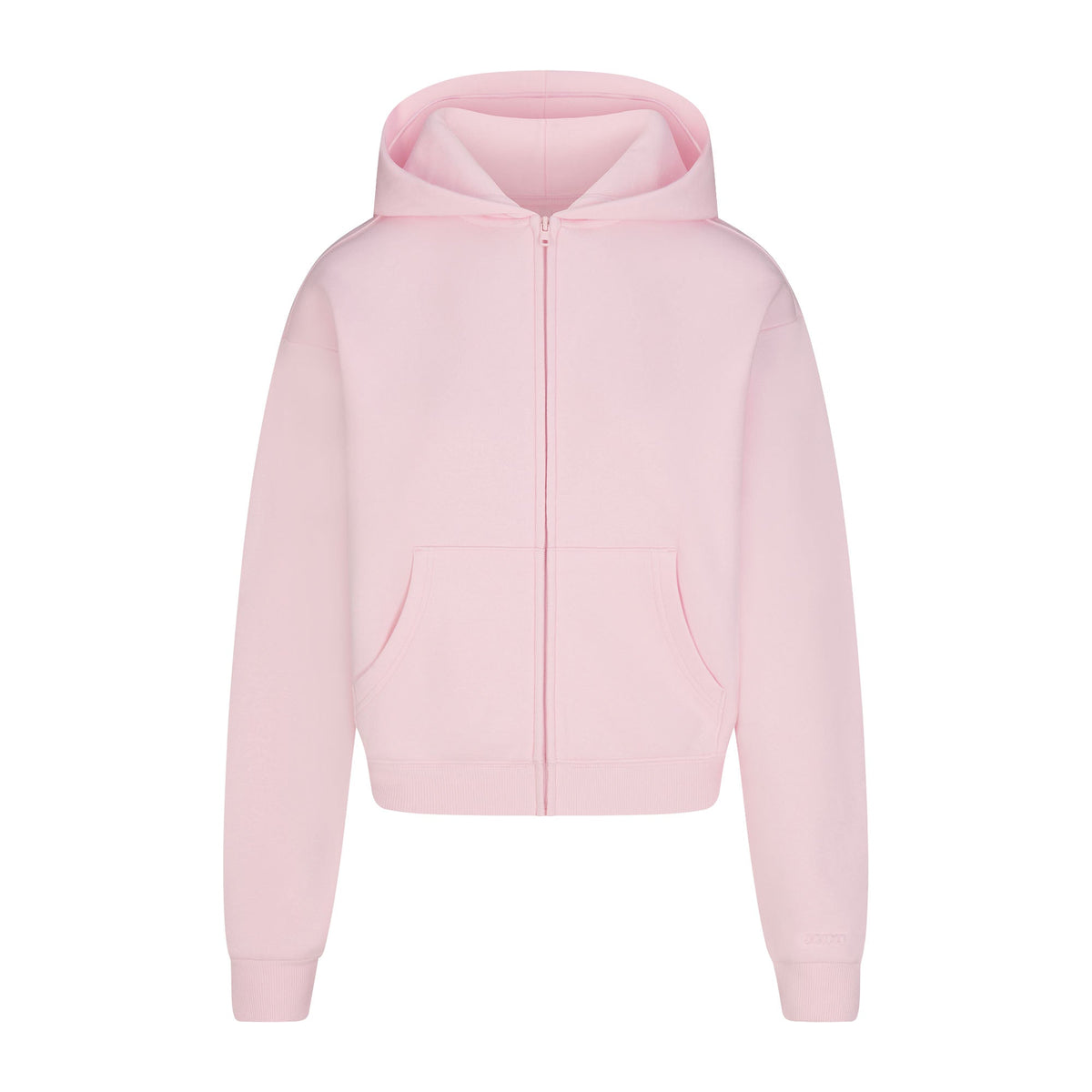 COTTON FLEECE CLASSIC ZIP UP HOODIE | CHERRY BLOSSOM