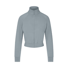 NikeSKIMS AIRY CROPPED TRACK JACKET | WASHED PACIFIC