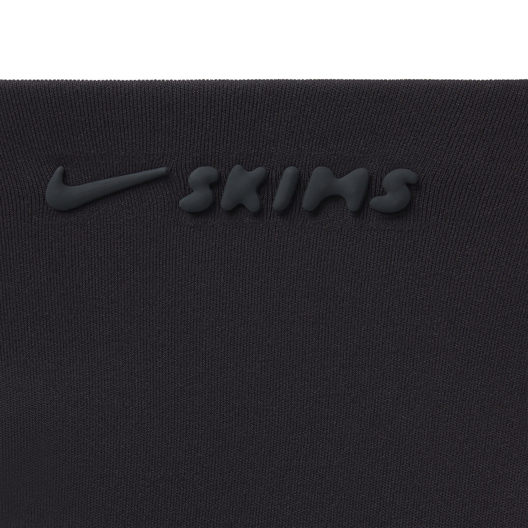NikeSKIMS MATTE MOCK NECK FULL ZIP JACKET | OBSIDIAN