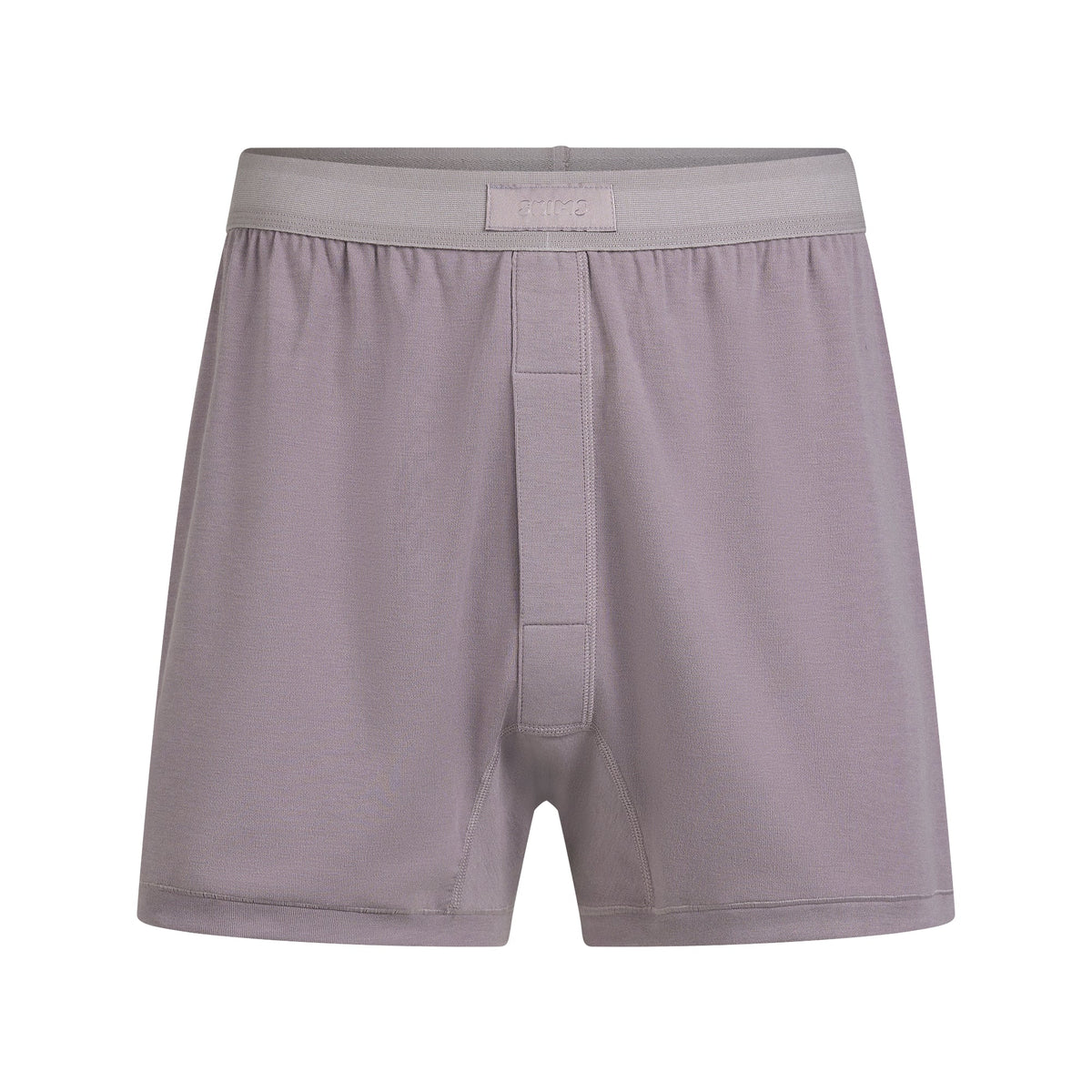 SKIMS COTTON MENS KNIT BOXER | ZINC