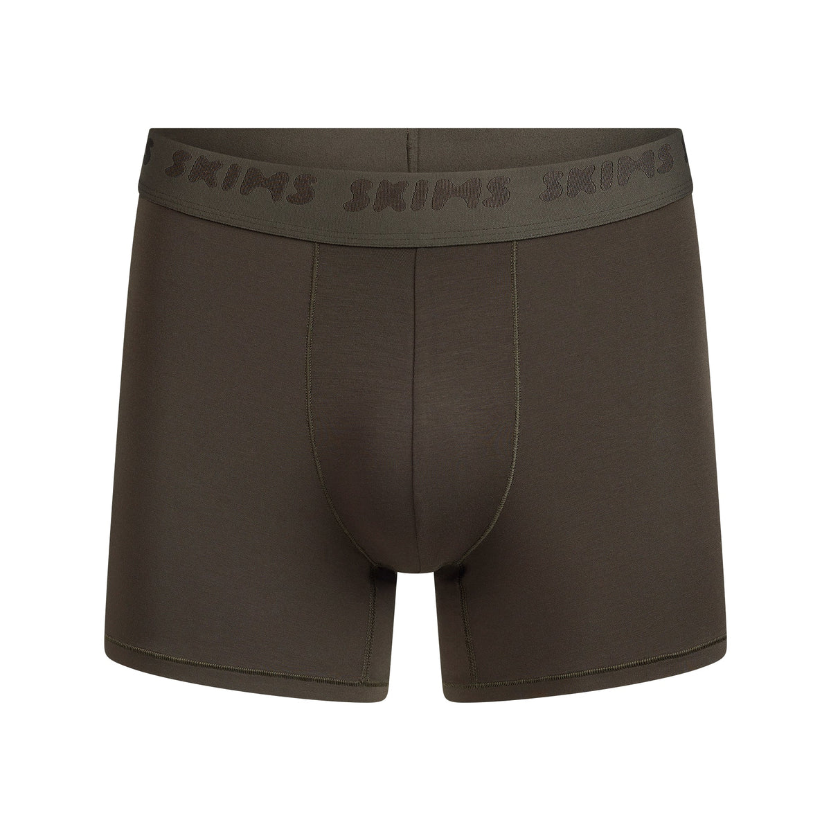 SKIMS STRETCH MENS 3" BOXER BRIEF | LODEN
