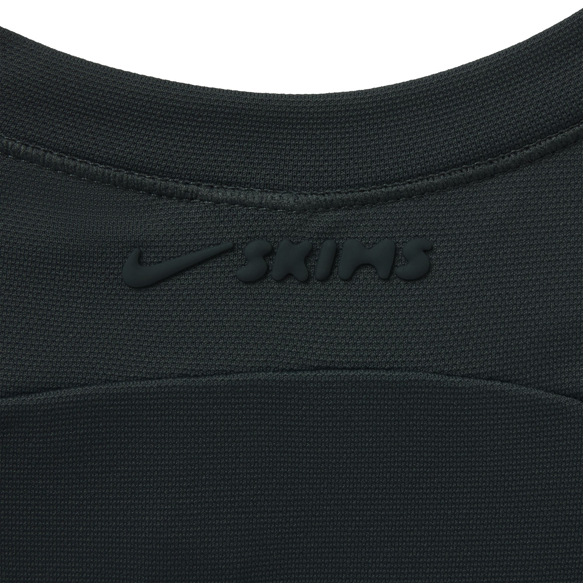 NikeSKIMS AIRY LONG SLEEVE CREW NECK TOP | DARK TEAL