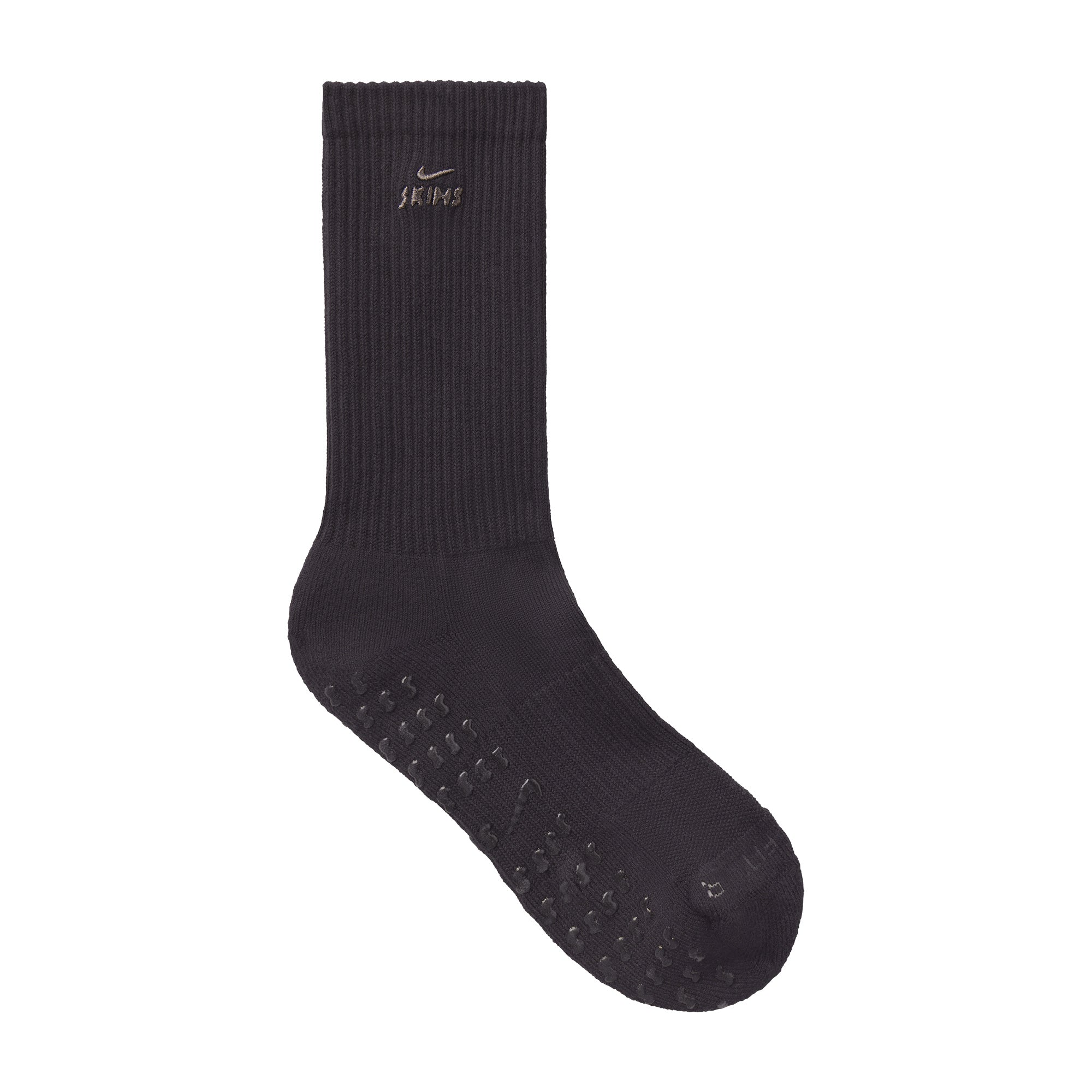 NikeSKIMS ACCESSORIES DRI-FIT��� PILATES GRIP CREW SOCK | OBSIDIAN