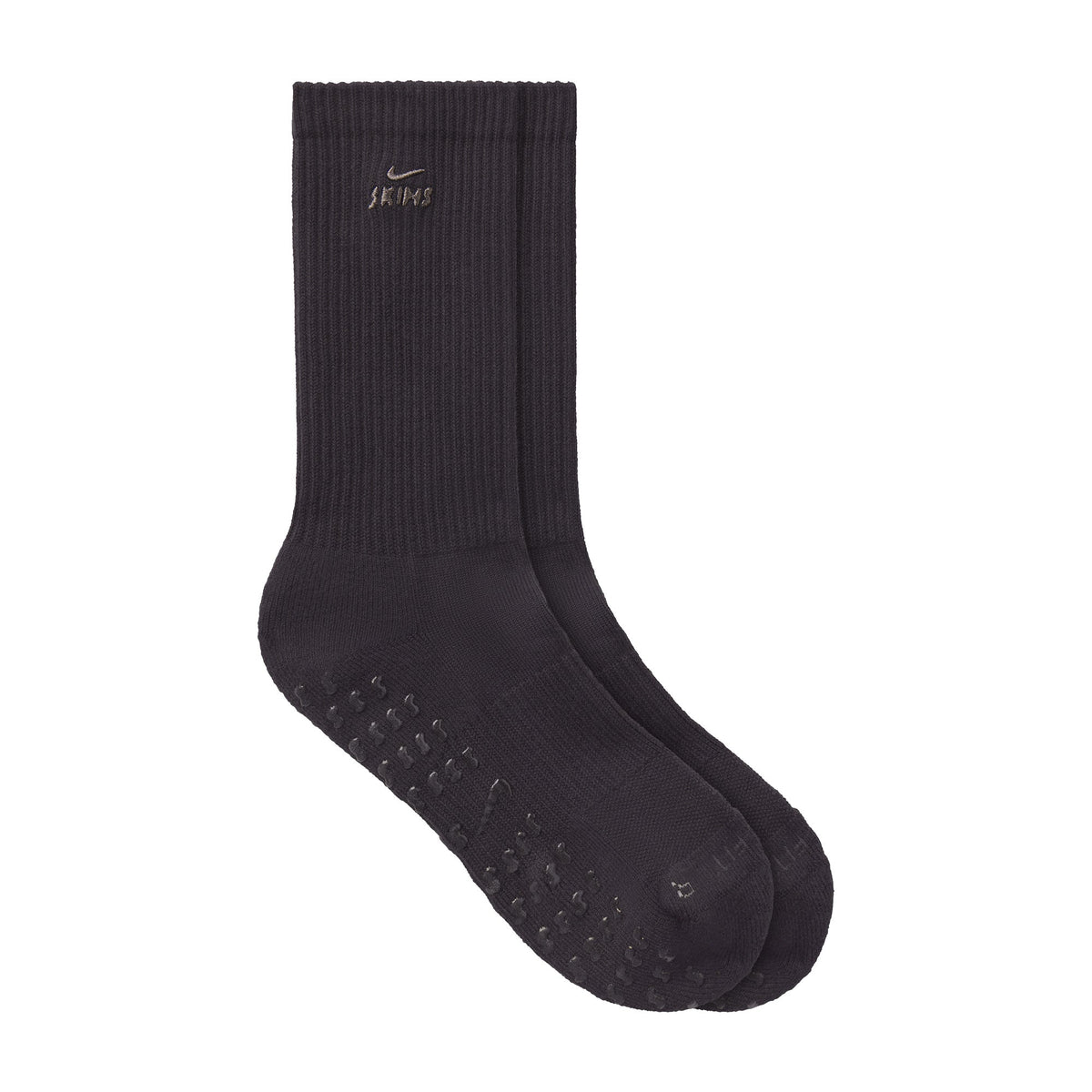 NikeSKIMS ACCESSORIES DRI-FIT��� PILATES GRIP CREW SOCK | OBSIDIAN