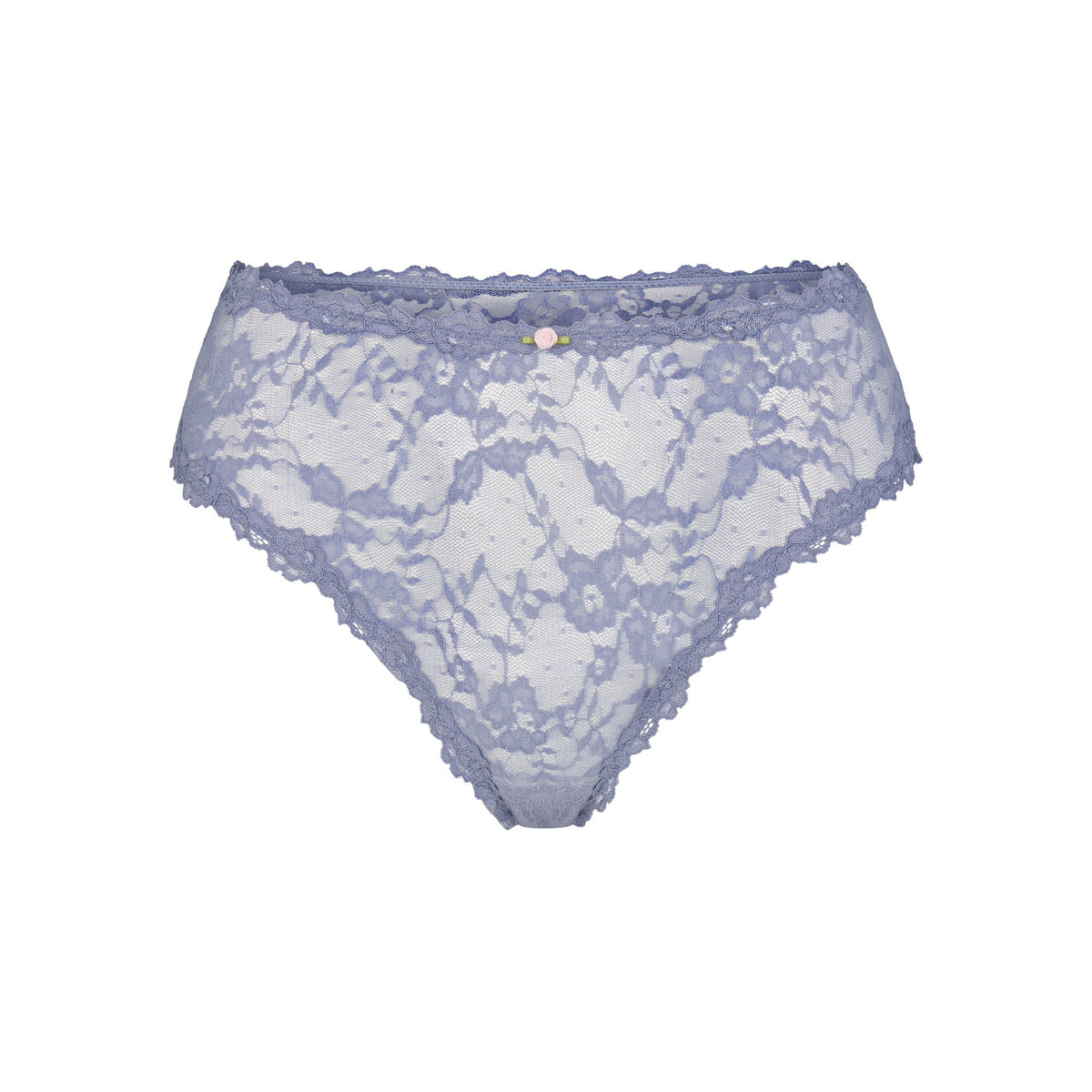 STRETCH LACE BRIEF | SLATE
