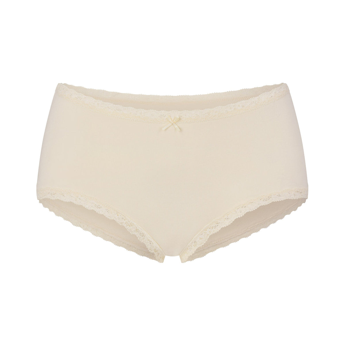 LIGHTWEIGHT COTTON LACE BOY SHORT | BUTTER TONAL