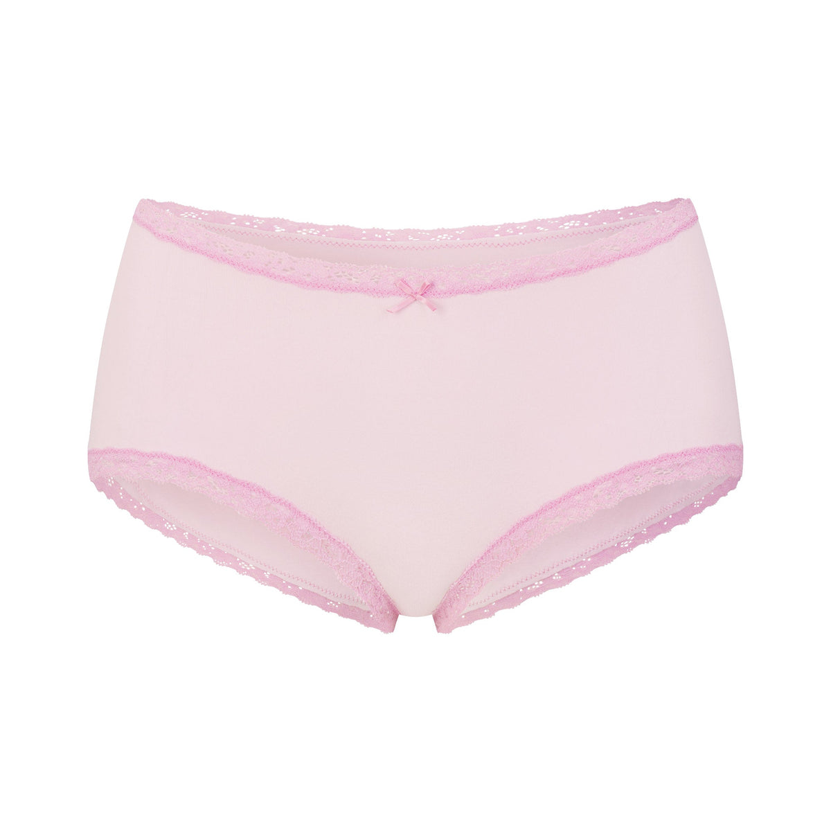 LIGHTWEIGHT COTTON LACE BOY SHORT | CHERRY BLOSSOM