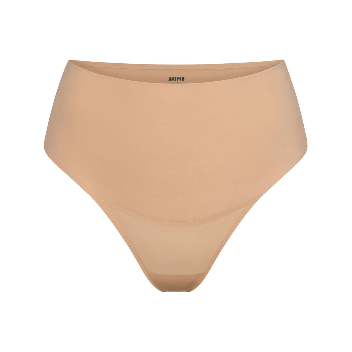 SMOOTHING INTIMATES HIGH-WAISTED THONG | CLAY