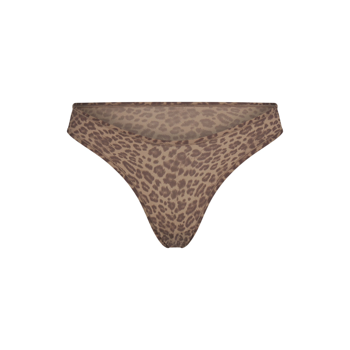 FITS EVERYBODY DIPPED FRONT THONG | DESERT LEOPARD INK PRINT