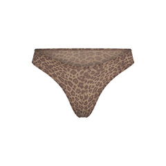FITS EVERYBODY DIPPED FRONT THONG | DESERT LEOPARD INK PRINT