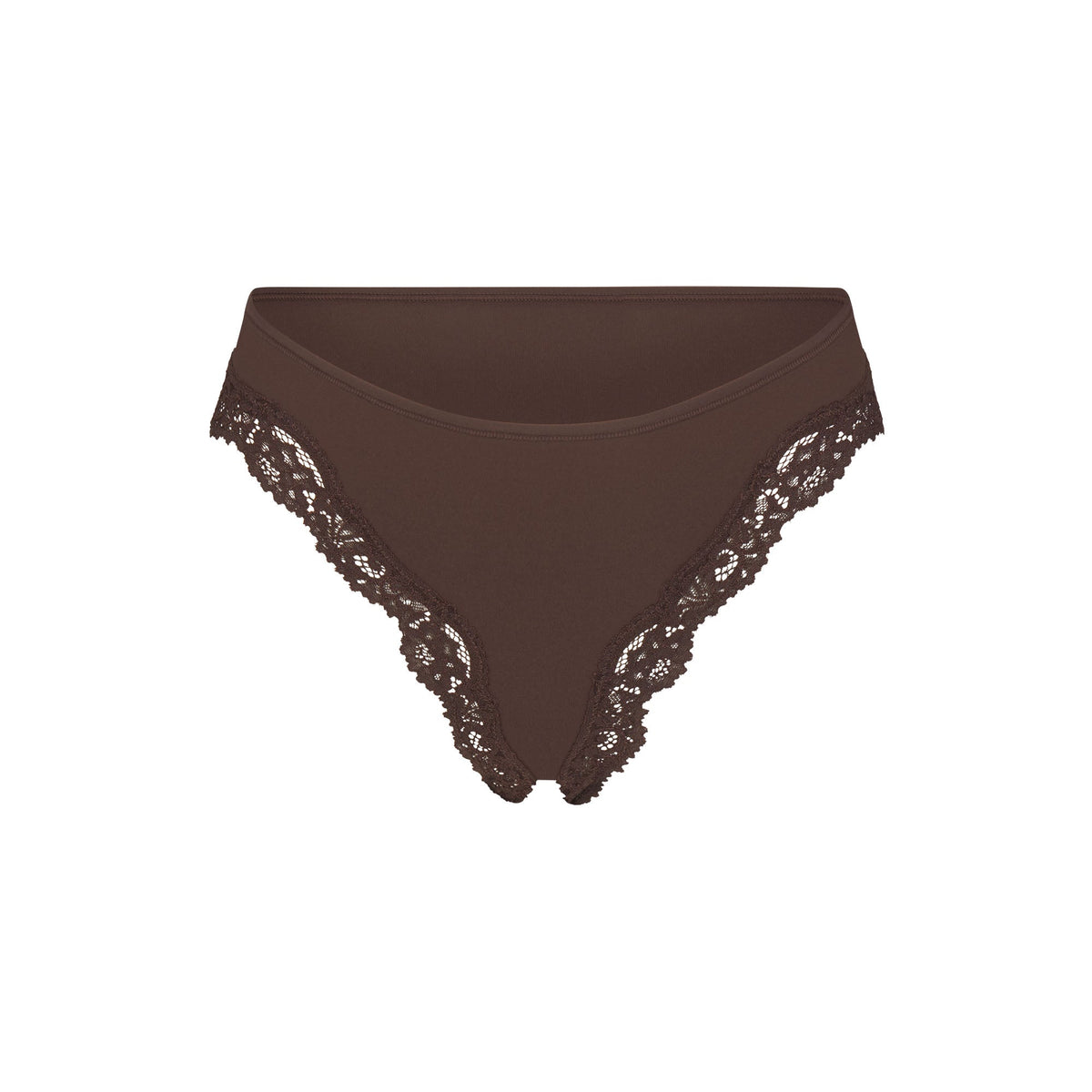 FITS EVERYBODY LACE TANGA | ESPRESSO
