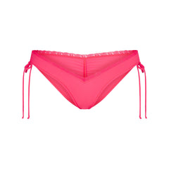 FITS EVERYBODY LACE MICRO TANGA | ULTRA PINK