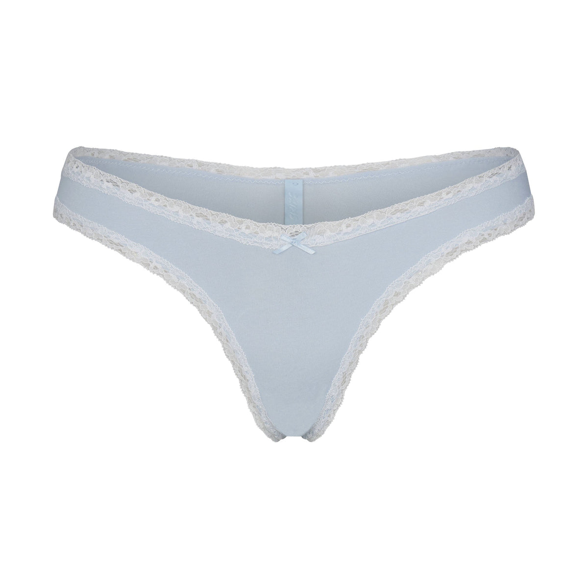 LIGHTWEIGHT COTTON LACE THONG | AIRSPACE
