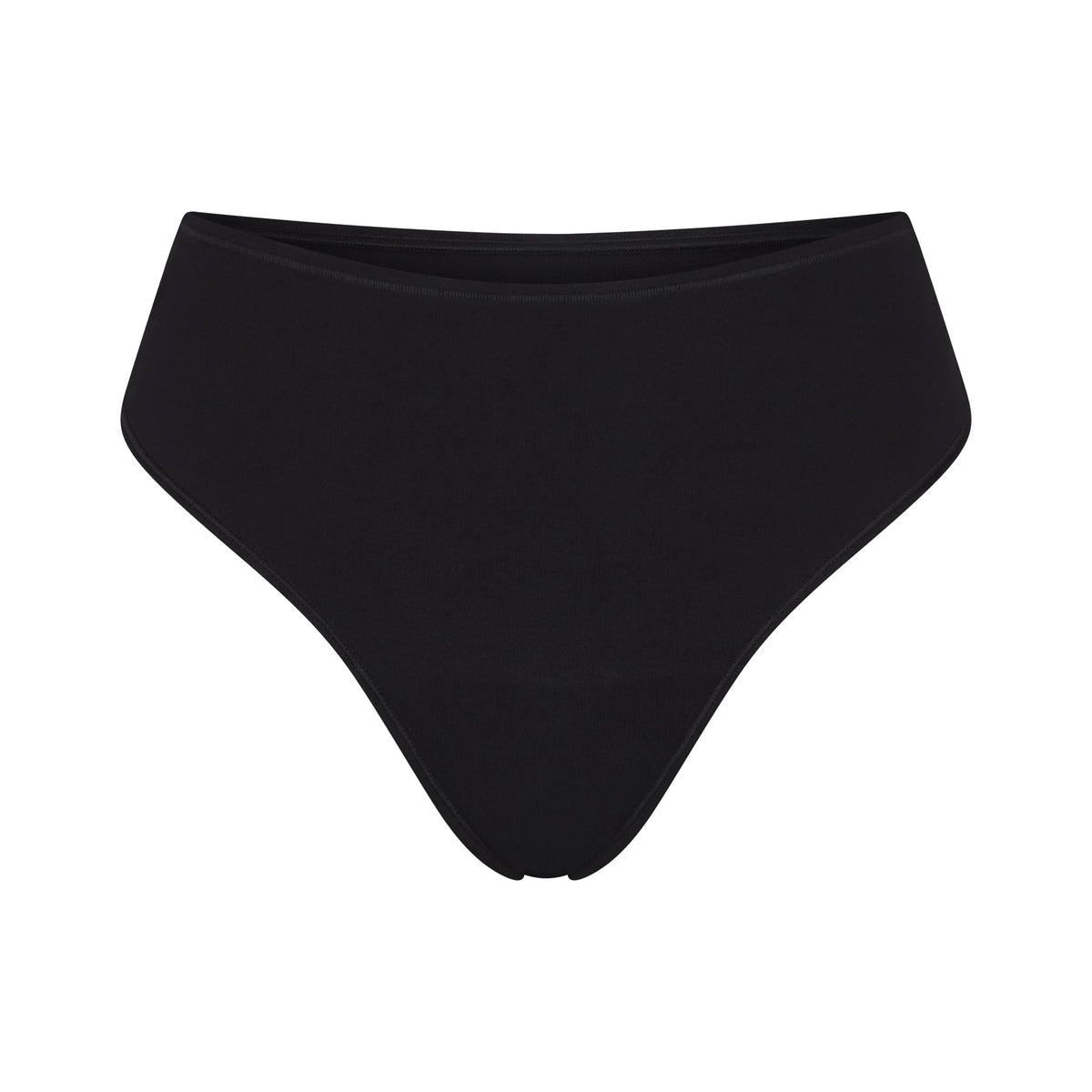 PERIOD PANTIES THONG | OBSIDIAN