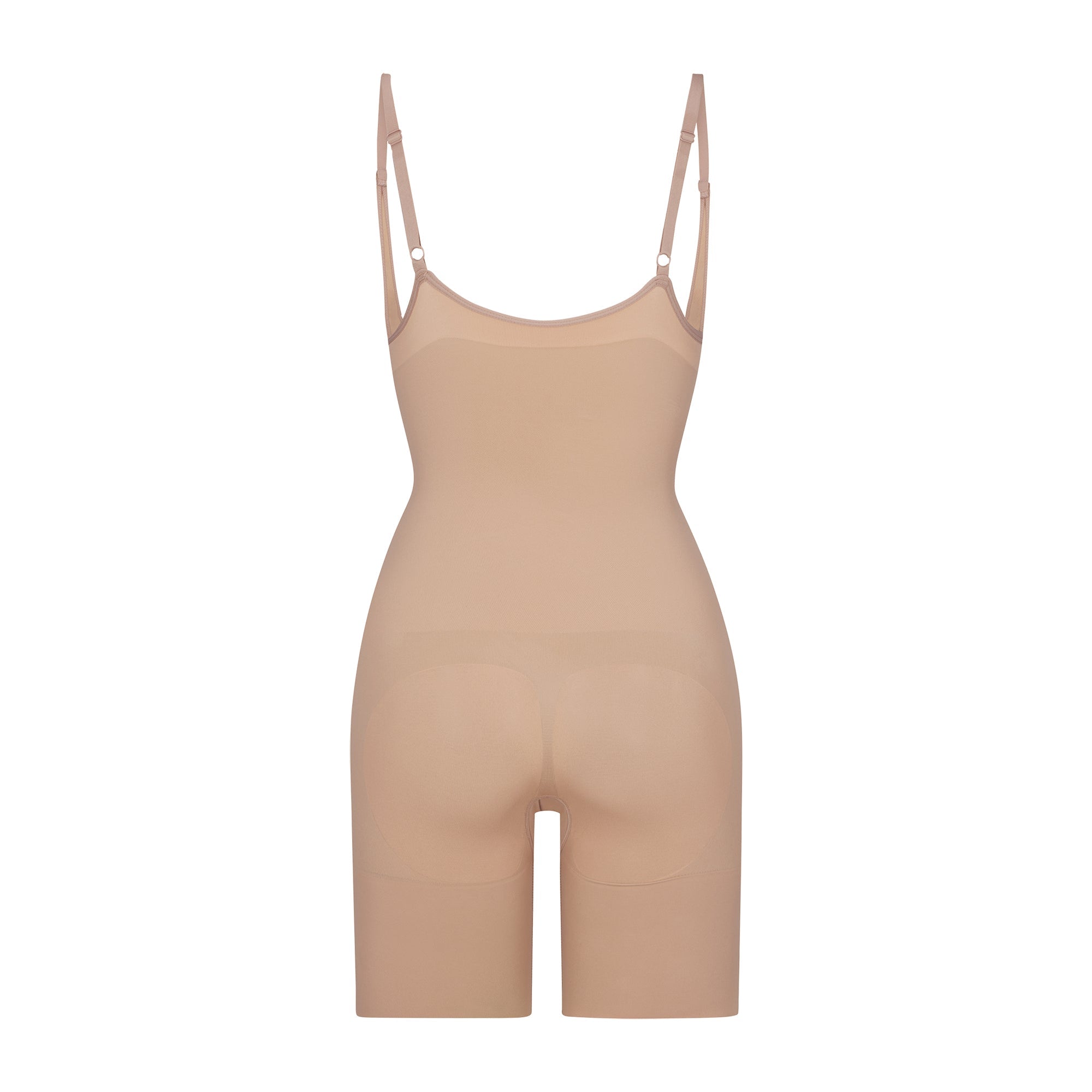 SEAMLESS SCULPT BUTT LIFTING OPEN BUST BODYSUIT | CLAY