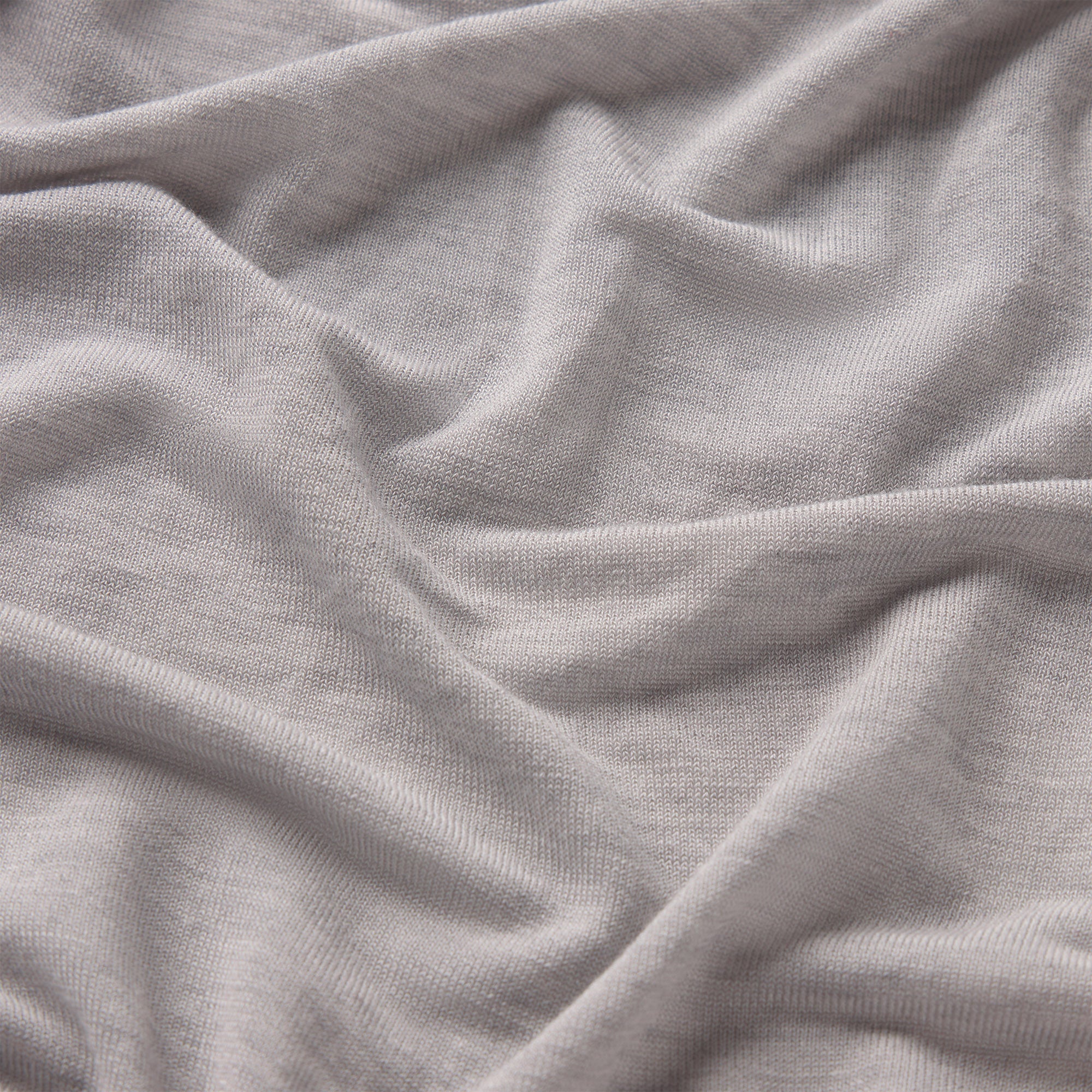 SHEER MODAL LONG SLEEVE BOATNECK TOP | HEATHER GREY