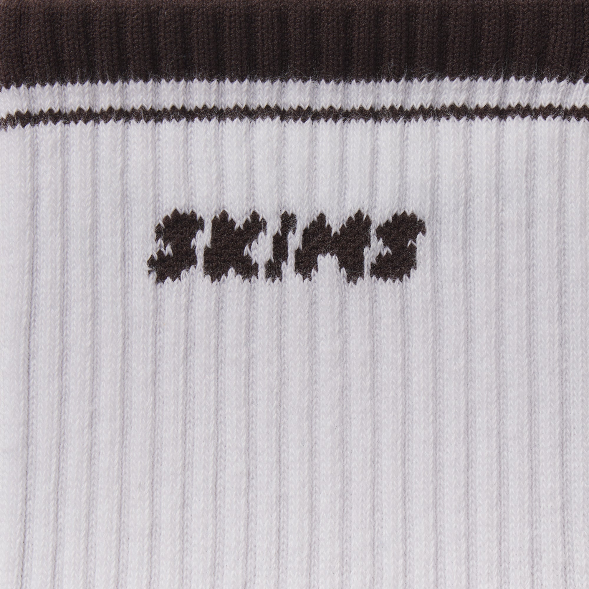 SKIMS SOCKS RIBBED CREW LOGO SOCK 3-PACK | CHERRY BLOSSOM MULTI