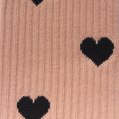 RIBBED CREW SOCK 3-PACK | SPACED HEARTS MULTI