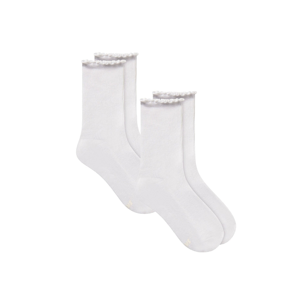 LETTUCE EDGE CREW SOCK 2-PACK | SNOW