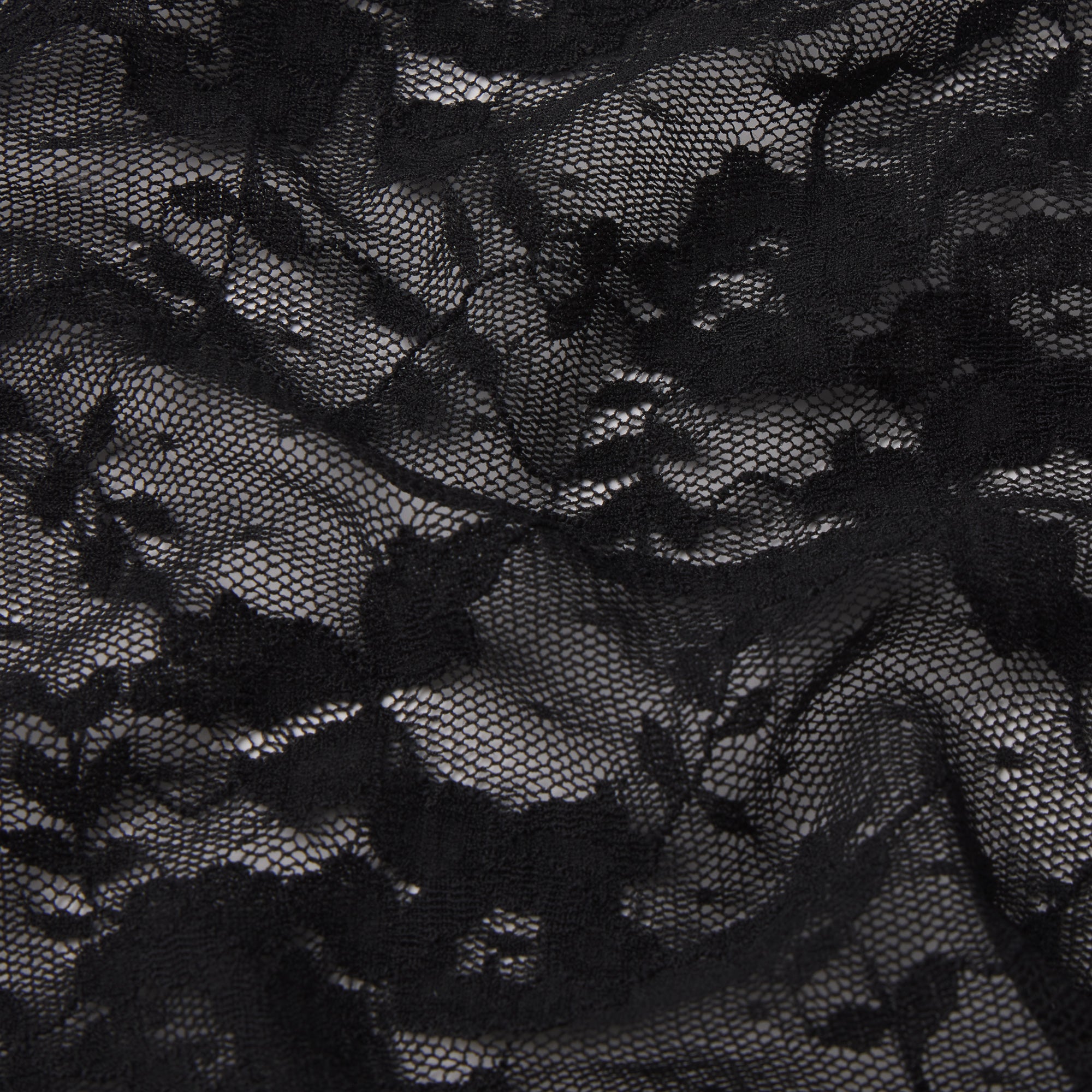 STRETCH LACE HIPSTER | SOOT