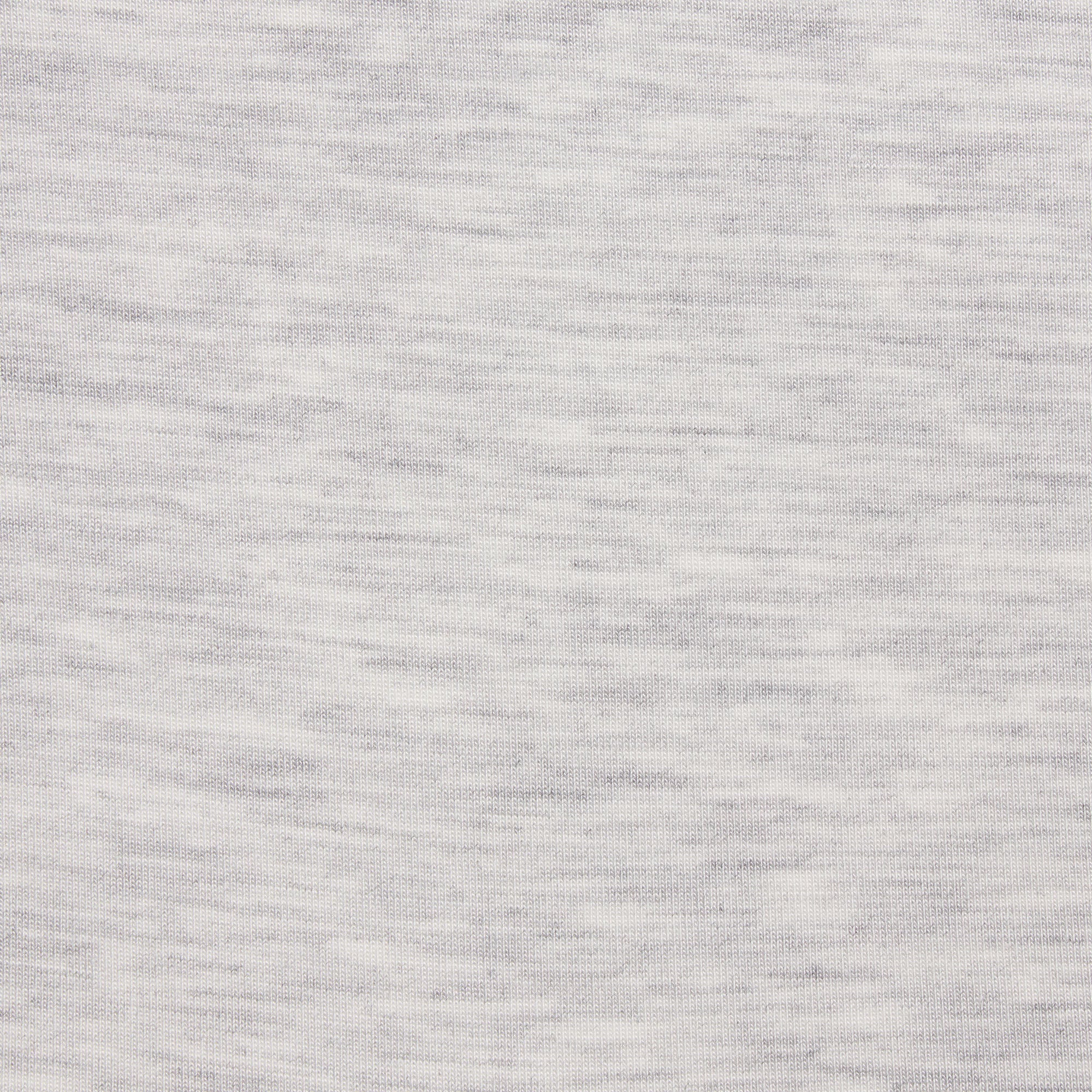 COTTON FLEECE DOUBLE WAISTBAND SHORT | LIGHT HEATHER GREY